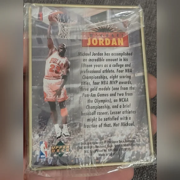 Michael Jordan Upper Deck Metal Cards - Picture 9 of 16